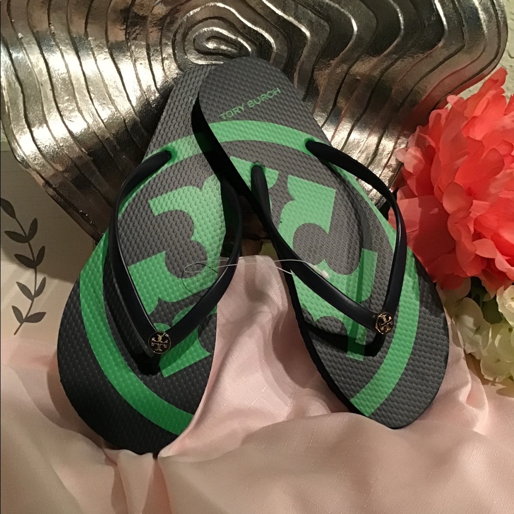**Final Markdown**NWOT!Tory Burch Flip Flops,Sz 10